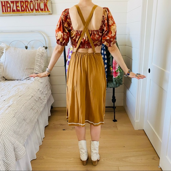 ♥️ Spell ♥️ SAMPLE Jungle Midi Skirt - Picture 6 of 8